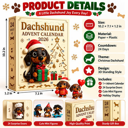 Dachshund Advent Calendar