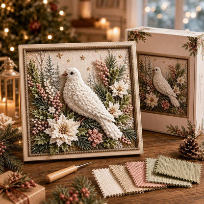 3D Christmas Fabric Stamping Set
