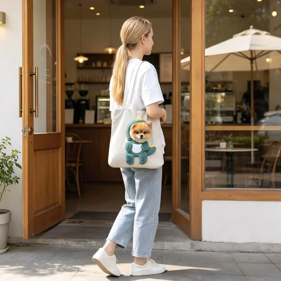 Portable Pet Carrier Tote Bag Comfortable Travel Bag for Dogs & Cats