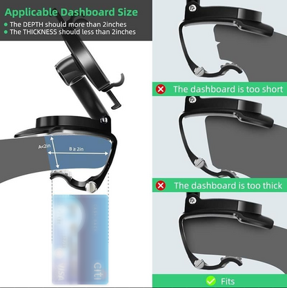 360 Universal Phone Holder | Multi-Angle Adjustable Stand for All Devices