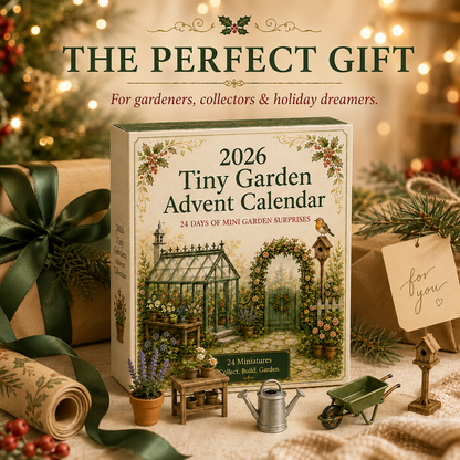 2026 Miniature Garden Advent Calendar 24 Days of Tiny Garden Surprises