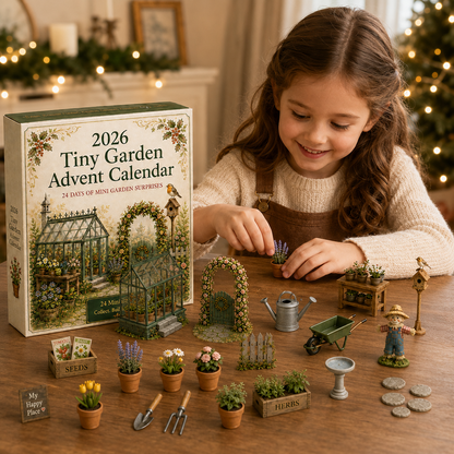 2026 Miniature Garden Advent Calendar 24 Days of Tiny Garden Surprises