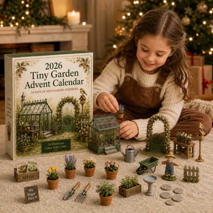 2026 Miniature Garden Advent Calendar 24 Days of Tiny Garden Surprises