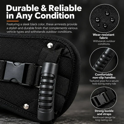 Motorcycle Passenger Safety Grip Rider-Worn Handle for More Comfortable & Confident Rides
