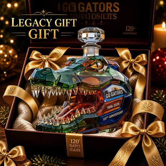120th Anniversary Crocodile Decanter