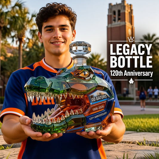 120th Anniversary Crocodile Decanter
