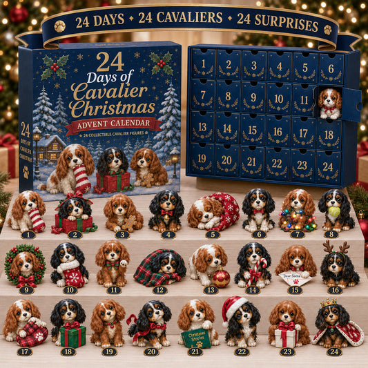 24 Days of Cavalier Christmas Advent Calendar 2026 24 Collectible Cavalier Surprises
