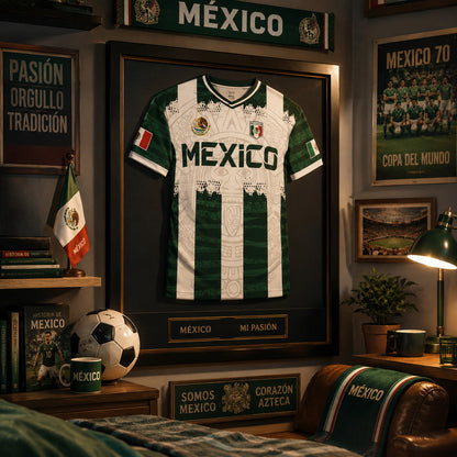 2026 Mexico Aztec Calendar Soccer Jersey