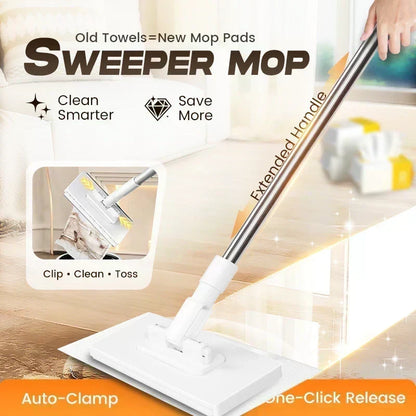 1+4 FREE! Dust Mop Practical, Effective & Reusable