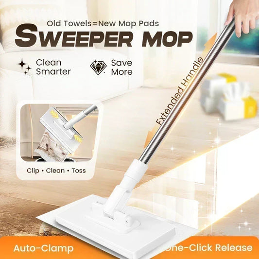 1+4 FREE! Dust Mop Practical, Effective & Reusable