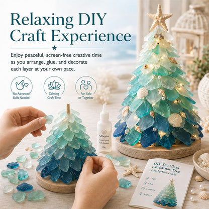DIY 3D Sea Glass Art Kit Coastal & Christmas Collection