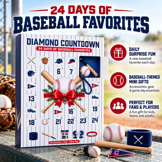 24-Day Baseball Advent Calendar Daily Diamond Countdown Surprises