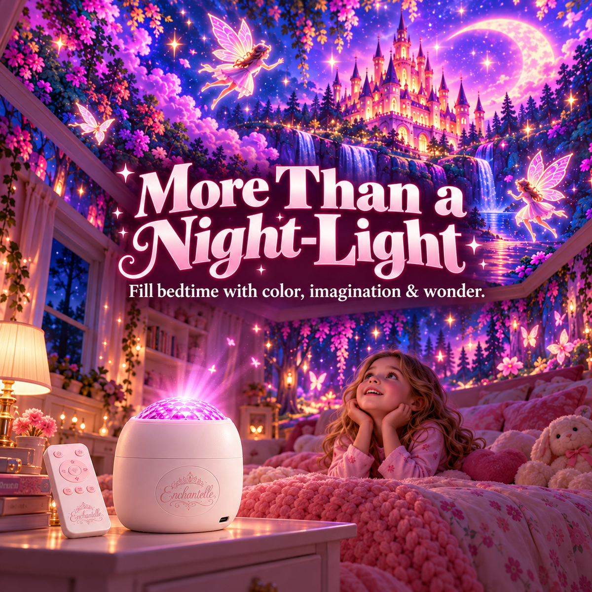 Magical Room Projector Turn Any Room Into a Dreamy Fantasy World