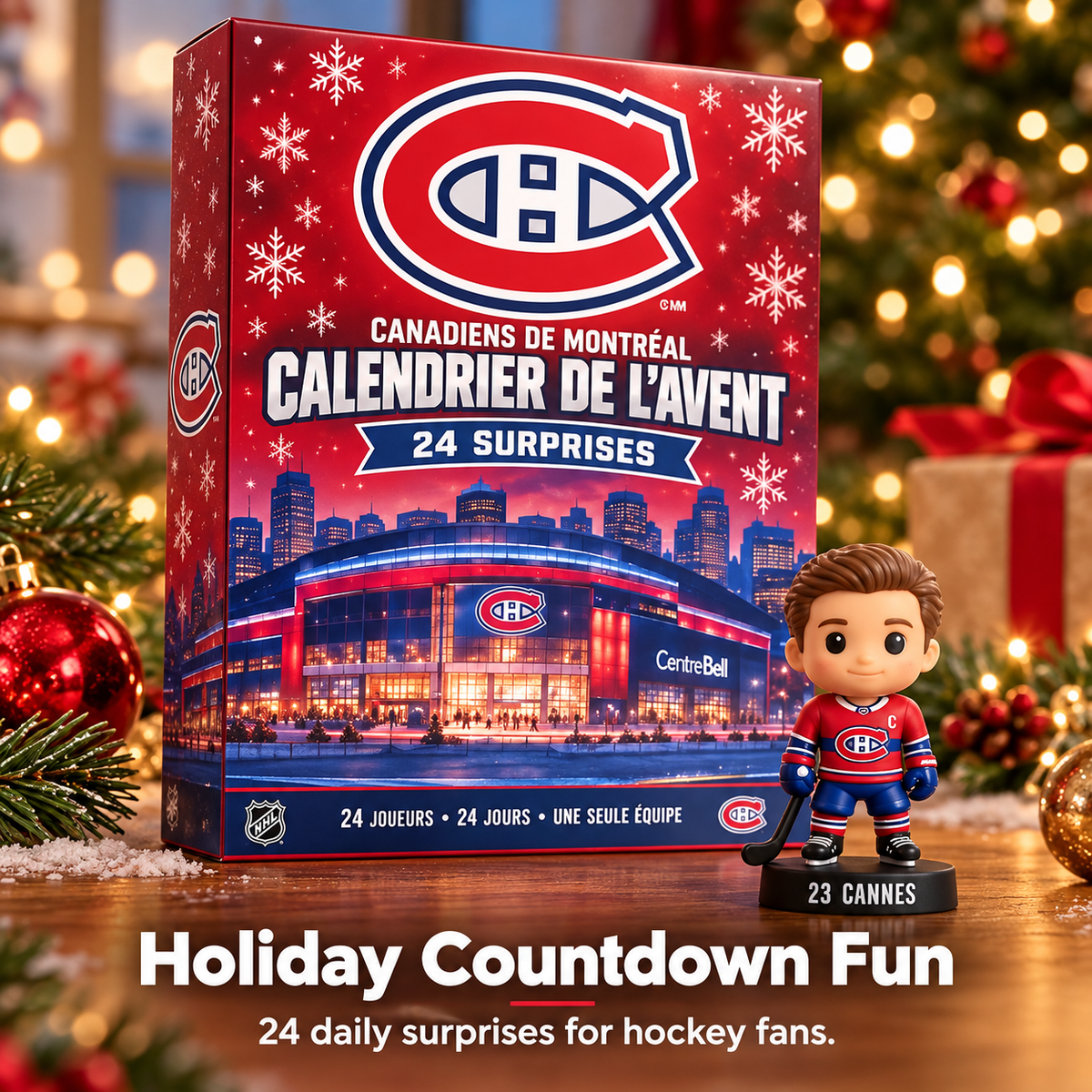 2026 Montreal Canadiens Christmas Advent Calendar