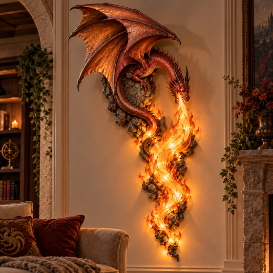 2027 Dragonfire Guardian Wall Sconce A Legendary Flame Awakens On Your Wall