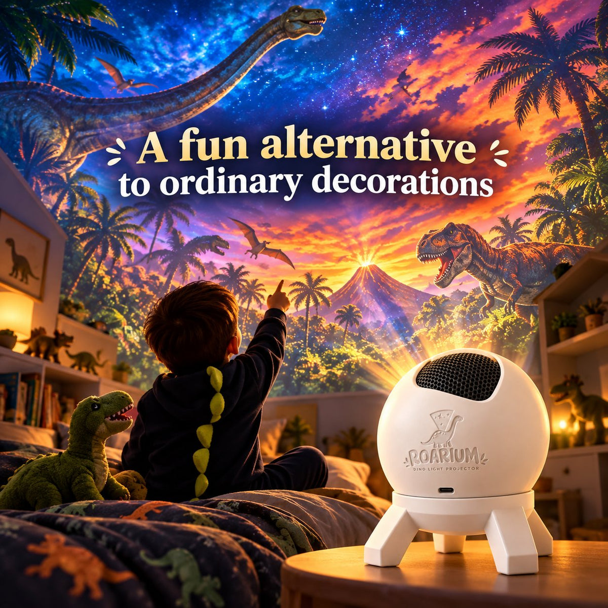 Dino Adventure Projector Lamp