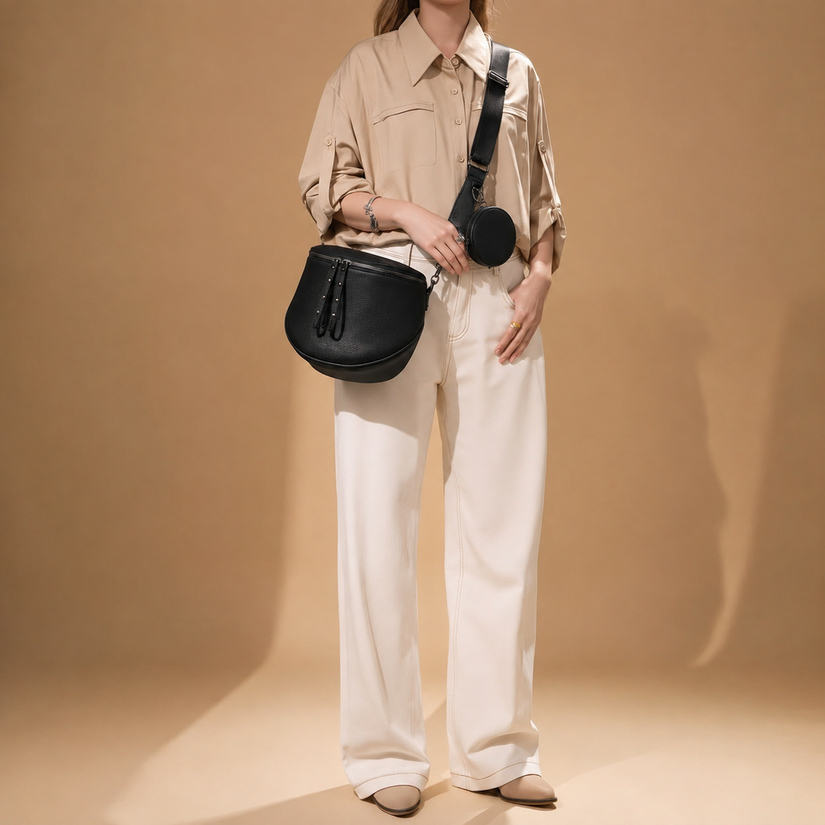 2026 ARRIVAL Large Fanny Pack Crossbody Sling Bags