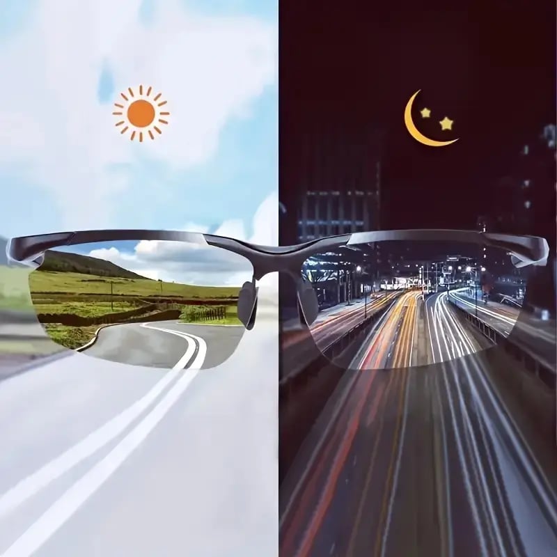 HD Polarized Photochromic Sunglasses