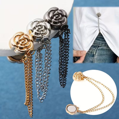 2026 Magnetic Chain Buckle for Pants Hem Fixing, Anti-Dragging, Clothing Shortening, and Decorative Hem Clips