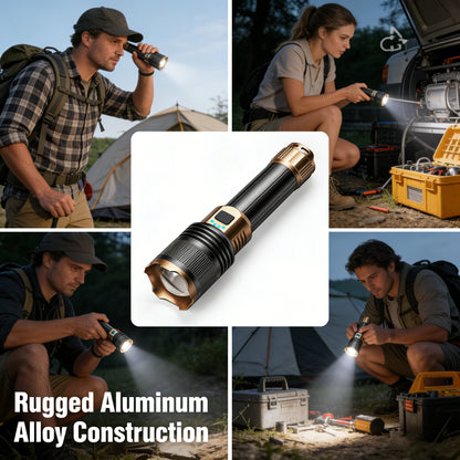 Rechargeable Outdoor Long-Range Ultra-Bright Laser Flashlight