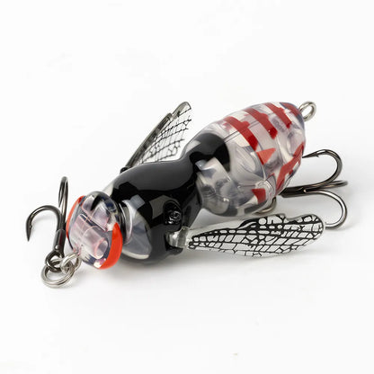 T dliche Versuchung Bionic Wasp Topwater Lure Triggers Explosive, Violent Surface Strikes!