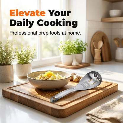 5-in-1 Stainless Steel Cooking Spoon | Your All-in-One Kitchen Helper