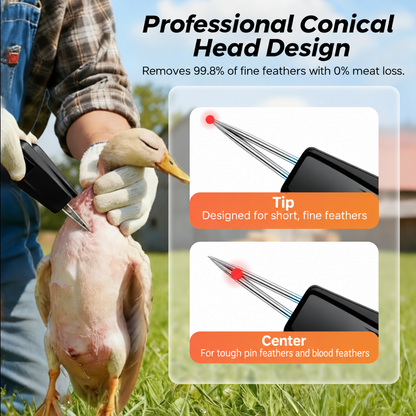 2026's products Poultry electric plucker - easy plucking, saves time and energy!