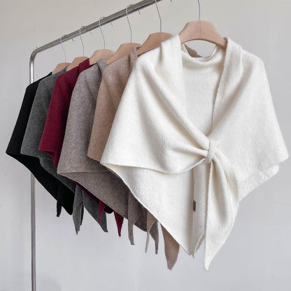 Women's Solid-Color Cashmere Scarf- Your Everyday Touch of Elegance