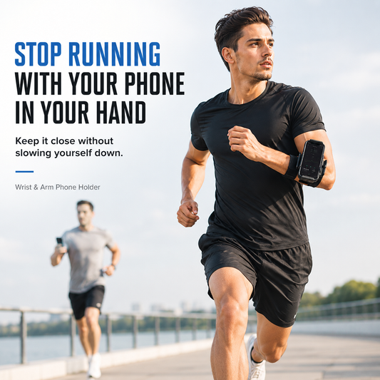 360 Rotating Wrist & Arm Phone Holder Hands-Free Sports Mount