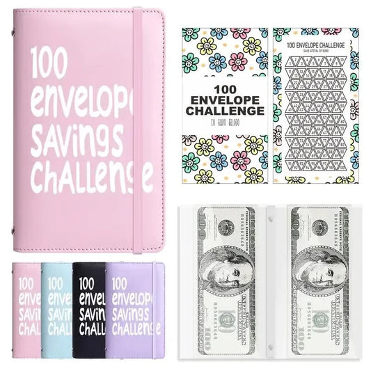 100 Envelope Saving Challenged Book
