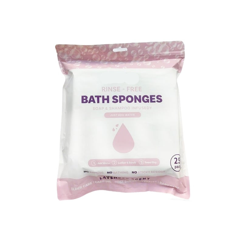 + Disposable Rinse-Free Bathing Wipes