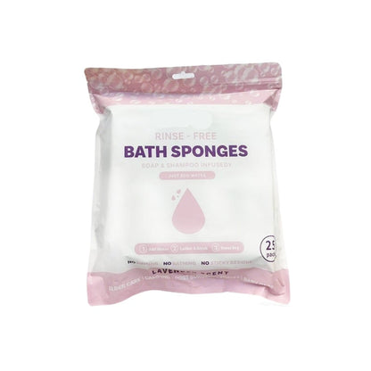 + Disposable Rinse-Free Bathing Wipes