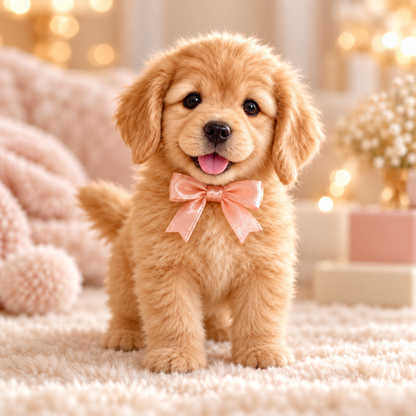 Realistic Robotic Golden Retriever Puppy The Cutest Christmas Surprise