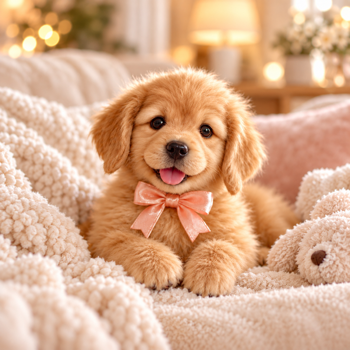 Realistic Robotic Golden Retriever Puppy The Cutest Christmas Surprise