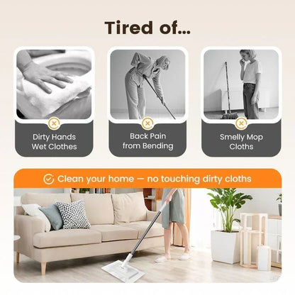 1+4 FREE! Dust Mop Practical, Effective & Reusable