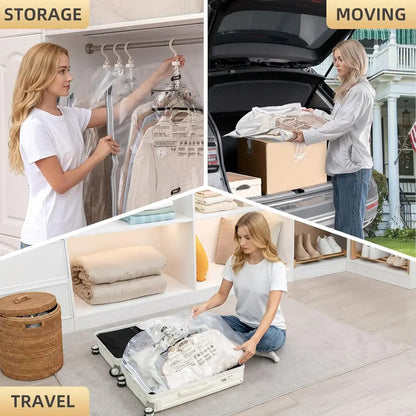 Hanging Vacuum Storage Bags Space Saver Bags