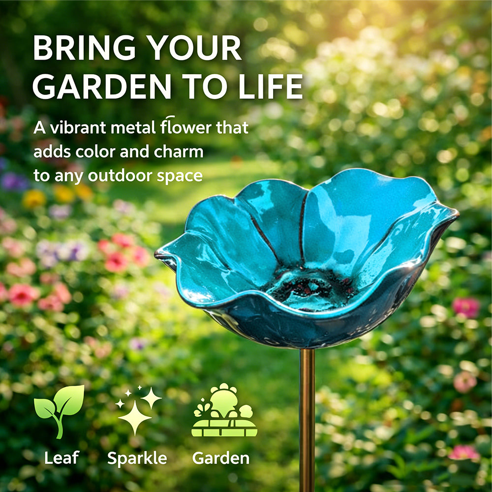 2026 Mother's Day Gifts Handmade Metal Flower Garden Stake