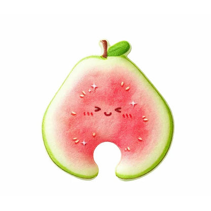 Cute fruit-shaped dishwashing sponge brush