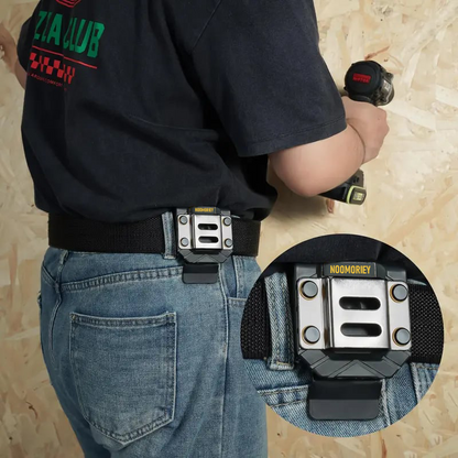[ ]Drill Holder Belt Clip | Heavy-Duty & Hands-Free | Instant Tool Access for Pros