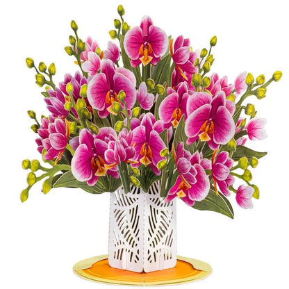 2026 Mother's Day Card -3D Cherry Blossom Flower Bouquet Pop Up Card