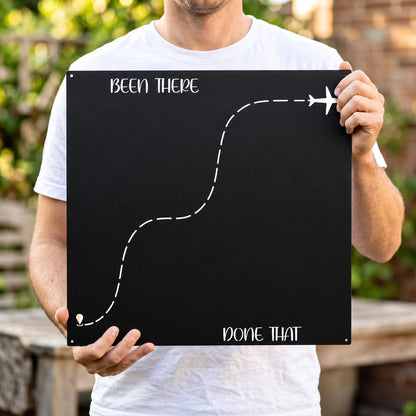 Been There, Done That Travel Magnet Display Board