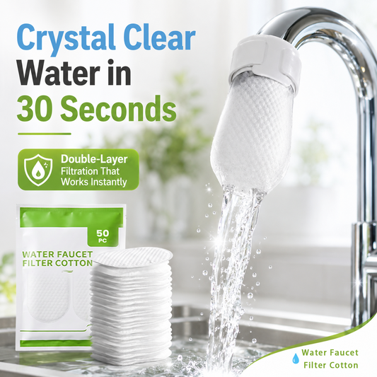 50PCS Faucet Filter Bags Reusable Fine Mesh Sediment & Rust Catcher with Adjustable Straps