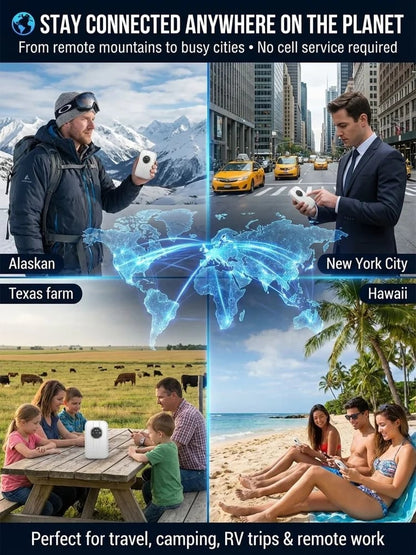 This Week's Special Price $37.99-- [Power on and use] All-network portable wifi