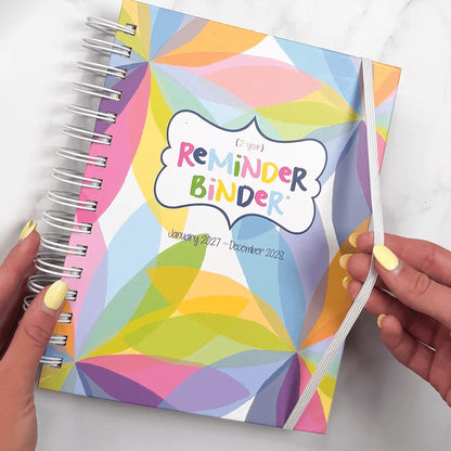 2027 2028 Reminder Binder 24-Month All-in-One Life Planner