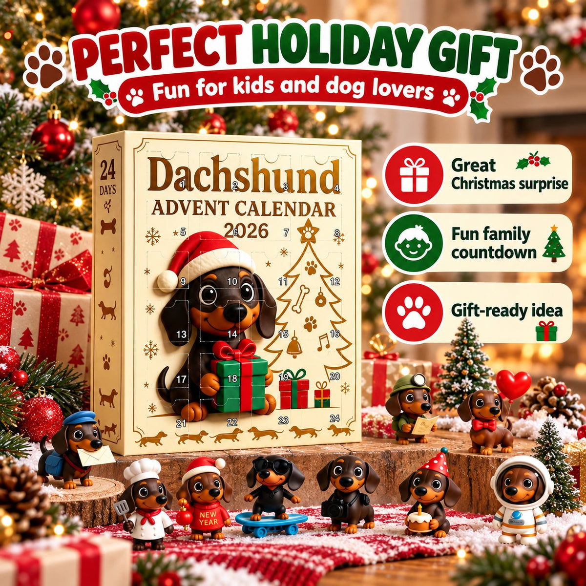 Dachshund Advent Calendar