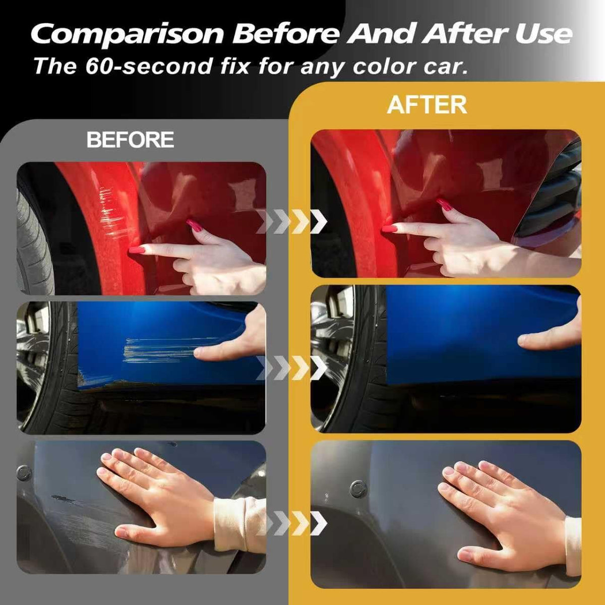 2026 Scratch Repair Kit with Polishing Paste & Wipe