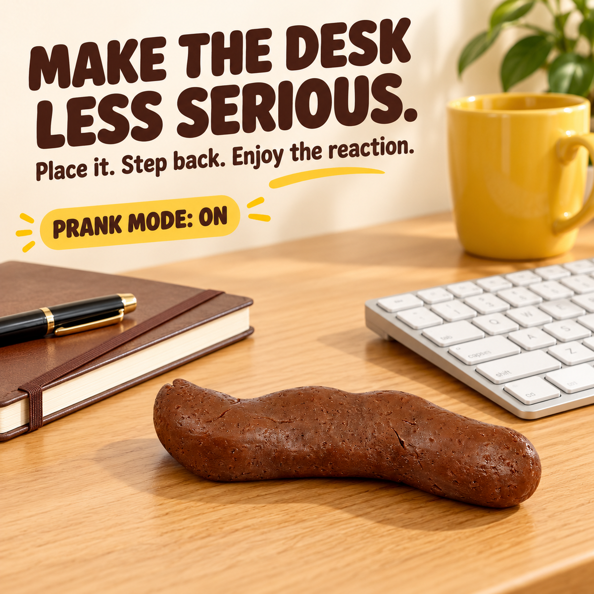 7 Pcs Fake Poop, Realistic Prank Poop