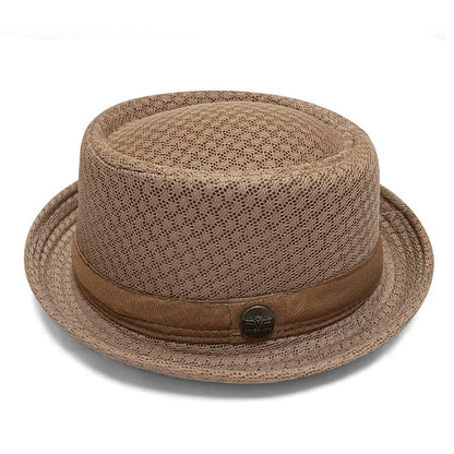 Summer Mesh Pork Pie Hat