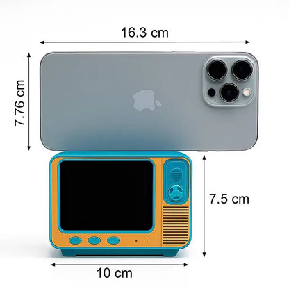 GV300 Retro Mini TV Gaming Console 2.8' IPS Screen, 308 Classic Games & Wireless Controller