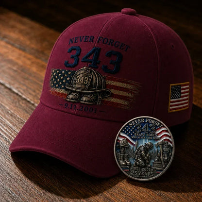 Never Forget 343 Memorial Cap